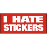 I HATE STICKERS